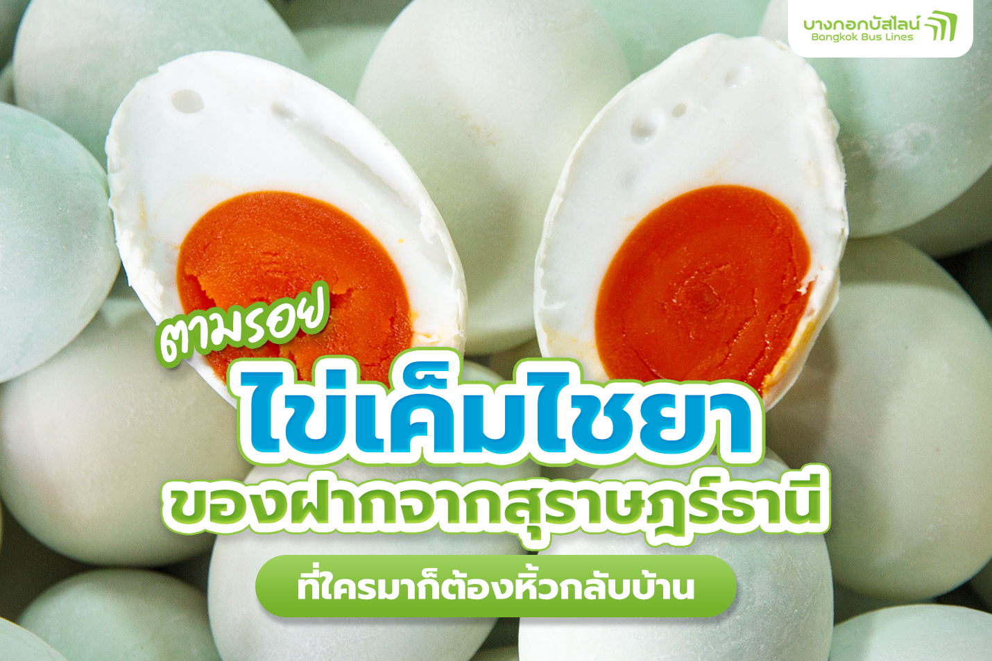 ไข่เค็มไชยา สุราษฎร์ธานี