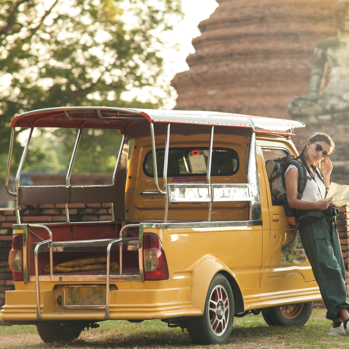 เที่ยวคนเดียวด้วยการไปไหว้พระที่อยุธยา