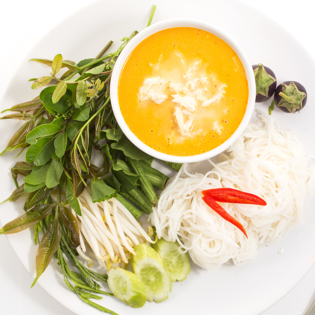 ขนมจีนน้ำยาปู เมนูอาหารใต้