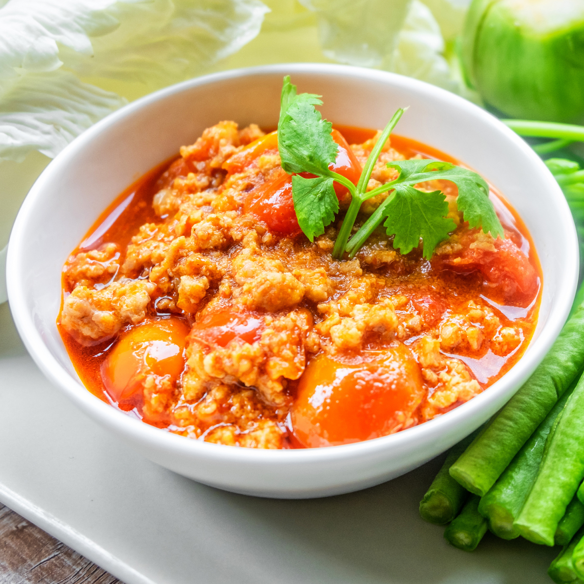 น้ำพริกอ่อง เมนูภาคเหนือ