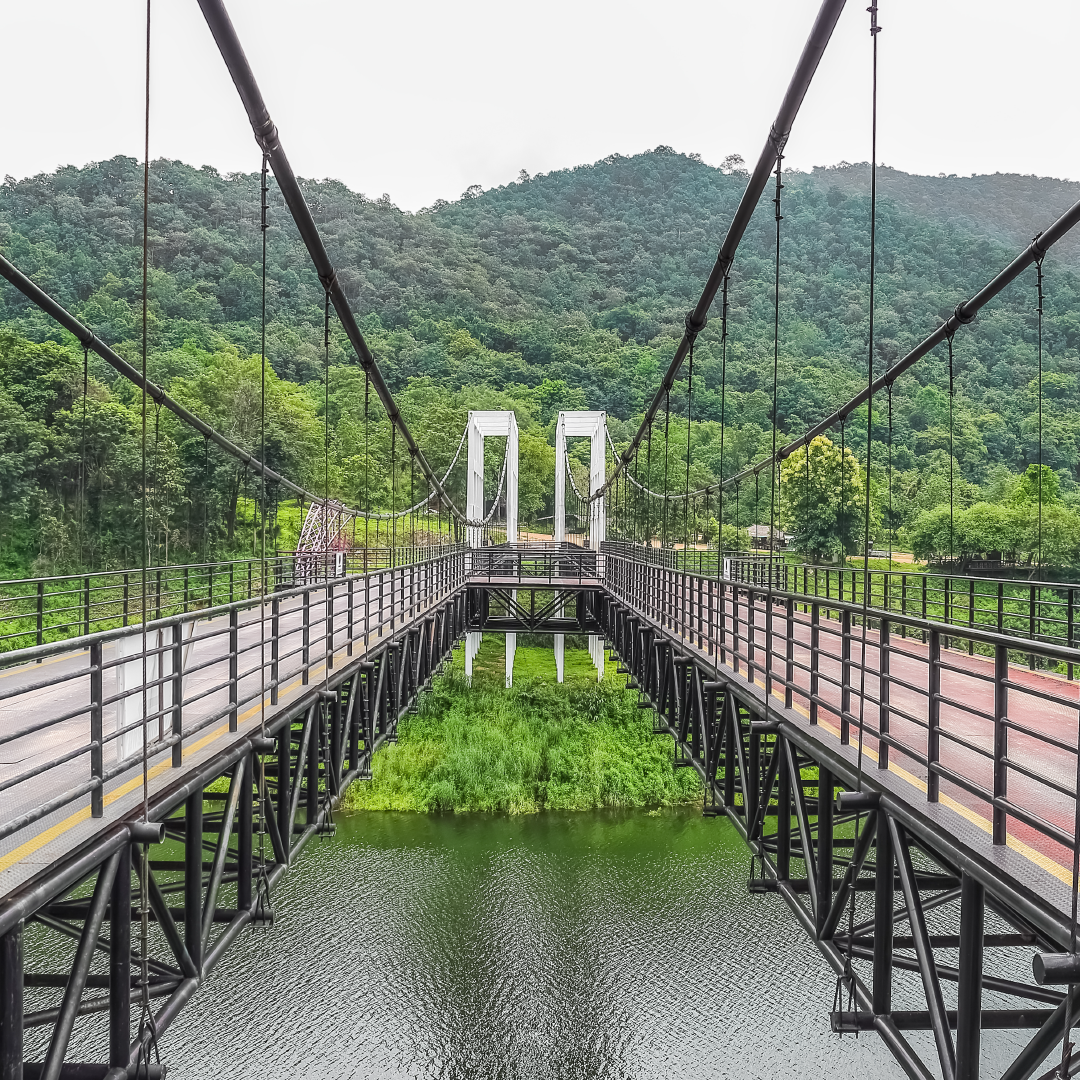 เขื่อนแม่กวงอุดมธารา ที่เที่ยวหน้าฝน เชียงใหม่