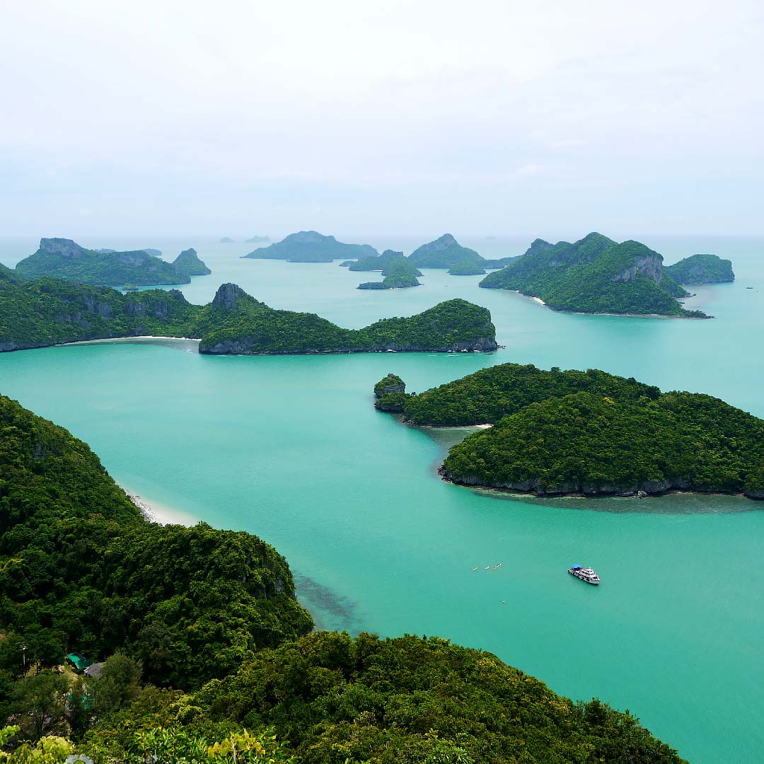 หมู่เกาะอ่างทอง เกาะในสุราษฎร์ธานี